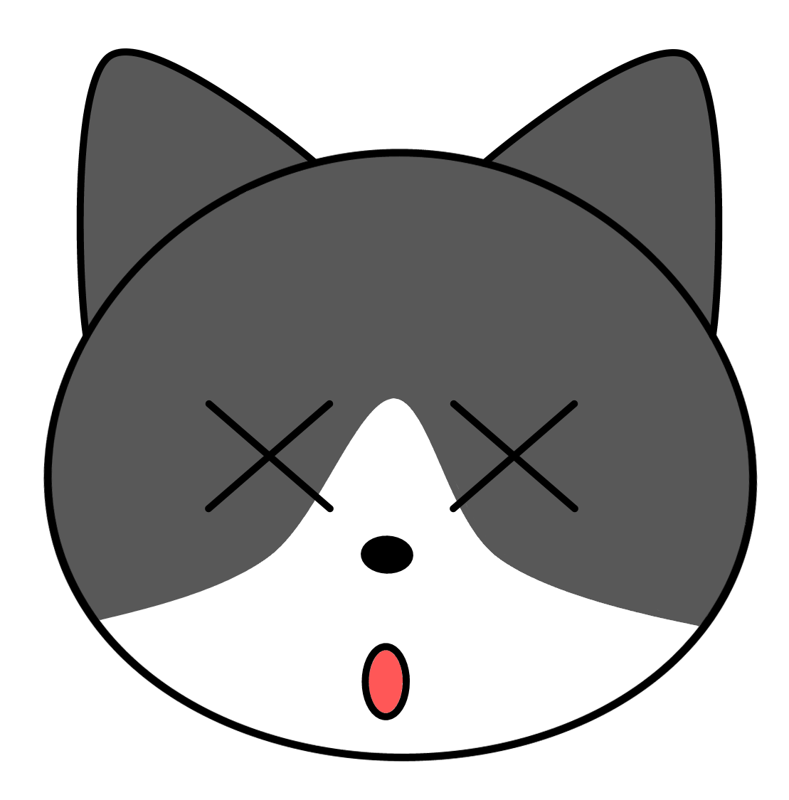 ぐったり猫ちゃんイラスト登録完了 オリジナルプリントグッズ販売のオリラボマーケット