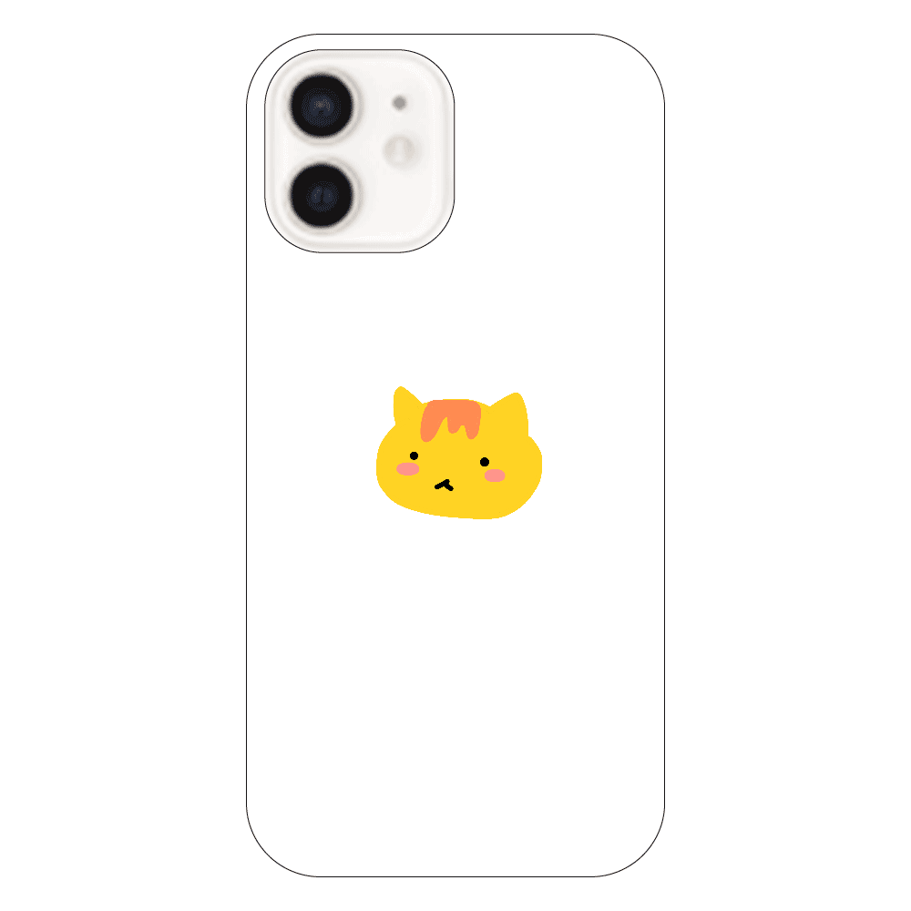 表面のみ印刷iphoneケース Iphone12 透明