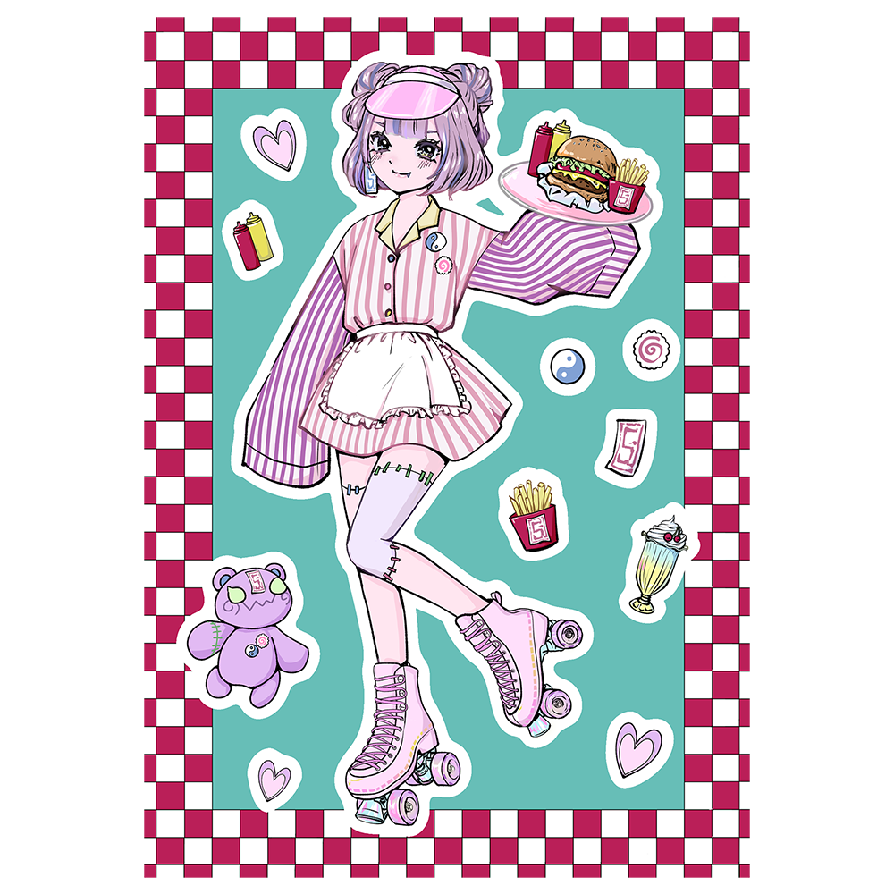 オリラボ限定】ハーフカットシール(受注生産)シールの商品購入ページ