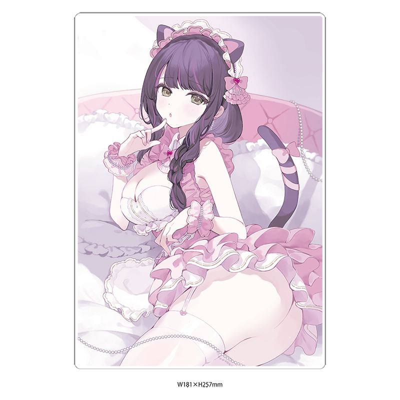 塚本のべる 直筆サイン付きアクリルボード B5 (受注生産